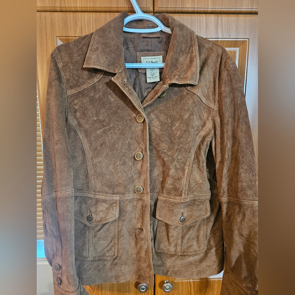 Ll Bean Vintage Suede Jacket